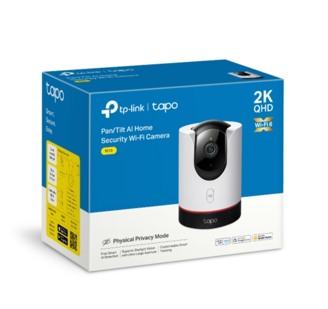 TP-Link Tapo C225 2K QHD AI Pan & Tilt Indoor Wi-Fi Security Camera with Smart Motion Tracking